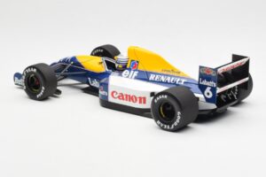 Williams Renault FW14 #6 R. Patrese F1 1991 Minichamps 1:18 100910006 Metalas - nuotrauka 7 iš 8
