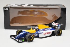 Williams FW15C Renault #2 A. Prost F1 World Champion 1993 Minichamps 1:18 180930002 Derva - nuotrauka 7 iš 7