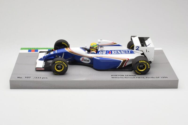 Williams Renault FW16 #2 A. Senna Pacific GP 1994 Minichamps 1:18 543941802 Metalas
