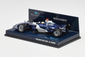 Williams FW28 Toyota #7 M. Webber F1 2006 Minichamps 1:43 400060009 Metalas - nuotrauka 3 iš 5
