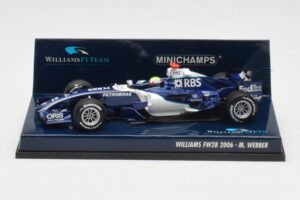 Williams FW28 Toyota #7 M. Webber F1 2006 Minichamps 1:43 400060009 Metalas