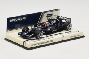 Williams FW30 Toyota #8 K. Nakajima Test Jerez Feb 2008 Minichamps 1:43 400080208 Metalas - nuotrauka 2 iš 5