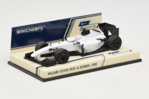 Williams FW30 Toyota #7 N. Rosberg Prototype F1 2008 Minichamps 1:43 400080007 Metalas - nuotrauka 2 iš 5