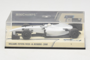 Williams FW30 Toyota #7 N. Rosberg Prototype F1 2008 Minichamps 1:43 400080007 Metalas - nuotrauka 4 iš 5