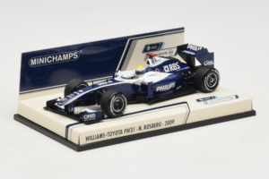 Williams FW31 Toyota #16 N. Rosberg F1 2009 Minichamps 1:43 400090016 Metalas - nuotrauka 2 iš 5