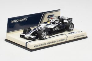 Williams FW30 Toyota Showcar #16 N. Rosberg F1 2008 Minichamps 1:43 400080077 Metalas - nuotrauka 2 iš 5