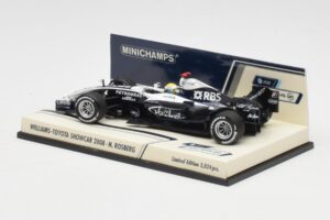 Williams FW30 Toyota Showcar #16 N. Rosberg F1 2008 Minichamps 1:43 400080077 Metalas - nuotrauka 3 iš 5
