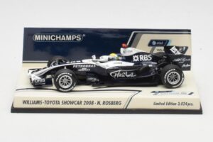 Williams FW30 Toyota Showcar #16 N. Rosberg F1 2008 Minichamps 1:43 400080077 Metalas