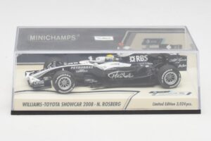Williams FW30 Toyota Showcar #16 N. Rosberg F1 2008 Minichamps 1:43 400080077 Metalas - nuotrauka 5 iš 5
