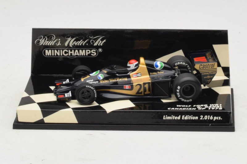 Wolf WR1 Ford B. Rahal F1 1978 Minichamps 1:43 400780021 Metalas