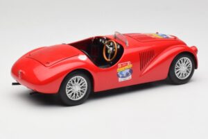 Ferrari 166 MM Barchetta Raudonas Hot Wheels 1:18 B6054 Metalas - nuotrauka 3 iš 8