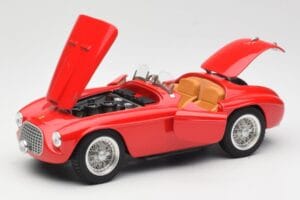 Ferrari 166 MM Raudonas Hot Wheels 1:18 L2989 Metalas - nuotrauka 2 iš 8