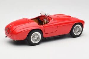 Ferrari 166 MM Raudonas Hot Wheels 1:18 L2989 Metalas - nuotrauka 3 iš 8
