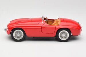 Ferrari 166 MM Raudonas Hot Wheels 1:18 L2989 Metalas - nuotrauka 4 iš 8