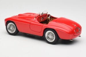 Ferrari 166 MM Raudonas Hot Wheels 1:18 L2989 Metalas - nuotrauka 7 iš 8
