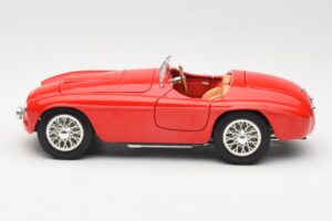 Ferrari 166 MM Barchetta Raudonas Hot Wheels 1:18 B6054-1 Metalas - nuotrauka 4 iš 8