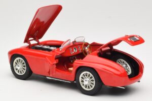 Ferrari 166 MM Barchetta Raudonas Hot Wheels 1:18 B6054-1 Metalas - nuotrauka 5 iš 8