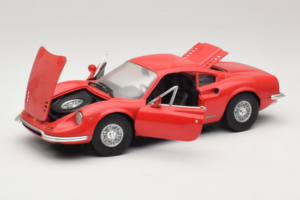 Ferrari Dino 246 GT Raudonas Anson 1:18 303597 Metalas - nuotrauka 2 iš 8
