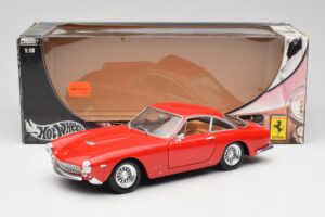 Ferrari 250 GT Berlinetta SWB Raudonas Hot Wheels 1:18 B6053 Metalas - nuotrauka 8 iš 8