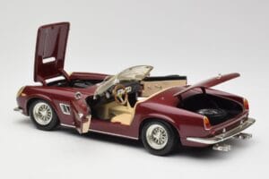 Ferrari 250 GT California Raudonas Hot Wheels 1:18 3401158 Metalas - nuotrauka 5 iš 8