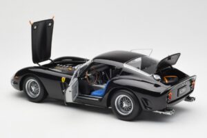 Ferrari 250 GTO Juodas Kyosho 1:18 08431BK Metalas - nuotrauka 5 iš 8
