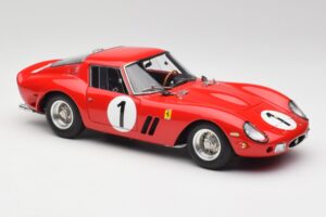 Ferrari 250 GTO #1 P. Rodriguez / W. Mairesse Paris 1000km 1962 CMC 1:18 M-254 Metalas - nuotrauka 4 iš 6