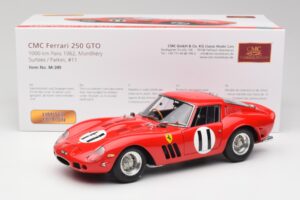 Ferrari 250 GTO #11 J. Surtees / M. Parkes Paris 1000km 1962 CMC 1:18 M-249 Metalas - nuotrauka 6 iš 6