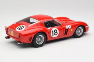 Ferrari 250 GTO #18 P. Rodriguez Daytona Continental 3 Hours Winner 1963 Kyosho 1:18 08438F Metalas - nuotrauka 3 iš 8