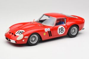 Ferrari 250 GTO #18 P. Rodriguez Daytona Continental 3 Hours Winner 1963 Kyosho 1:18 08438F Metalas
