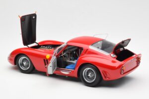 Ferrari 250 GTO #24 J. Blaton / G. Langlois 2nd 24 Hours of Le Mans 1963 Kyosho 1:18 08432C Metalas - nuotrauka 5 iš 8