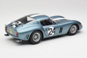 Ferrari 250 GTO #24 P. Rodriguez 12 Hours of Sebring GT3.0 Winner 1962 Kyosho 1:18 08438D Metalas - nuotrauka 3 iš 8