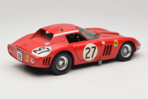 Ferrari 250 GTO #27 Raudonas Jouef Evolution 1:18 48823 Metalas - nuotrauka 3 iš 8