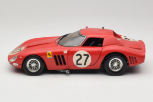 Ferrari 250 GTO #27 Raudonas Jouef Evolution 1:18 48823 Metalas - nuotrauka 4 iš 8