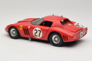 Ferrari 250 GTO #27 Raudonas Jouef Evolution 1:18 48823 Metalas - nuotrauka 7 iš 8