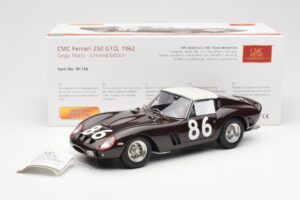 Ferrari 250 GTO #86 Targa Florio 1962 CMC 1:18 M-156 Metalas - nuotrauka 6 iš 6