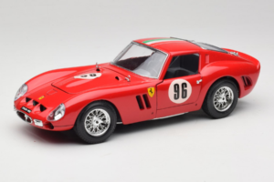 Ferrari 250 GTO #96 Raudonas 1962 Bburago 1:18 3011-N1 Metalas