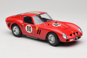 Ferrari 250 GTO #96 Raudonas 1962 Bburago 1:18 3011-N1 Metalas - nuotrauka 6 iš 8