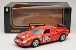 Ferrari 250 LM #192 Raudonas 1965 Bburago 1:18 3033-P1 Metalas - nuotrauka 8 iš 8