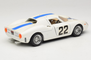 Ferrari 250 LM #22 Baltas 1965 Bburago 1:18 3333-W1 Metalas - nuotrauka 3 iš 8