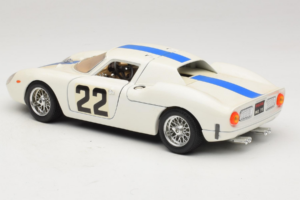Ferrari 250 LM #22 Baltas 1965 Bburago 1:18 3333-W1 Metalas - nuotrauka 7 iš 8