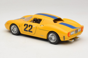 Ferrari 250 LM #22 Geltonas 1965 Bburago 1:18 3333-Y1 Metalas - nuotrauka 7 iš 8