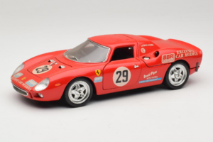 Ferrari 250 LM #29 Owens / Jones Monza 1992 Riboto Leidimo Bburago 1:18 3033-P3 Metalas