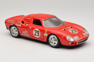 Ferrari 250 LM #29 Owens / Jones Monza 1992 Riboto Leidimo Bburago 1:18 3033-P3 Metalas - nuotrauka 6 iš 8