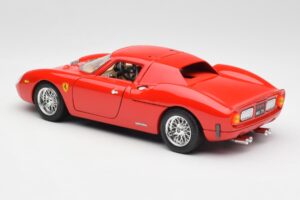 Ferrari 250 Le Mans Raudonas Bburago 1:18 3033 Metalas - nuotrauka 7 iš 8