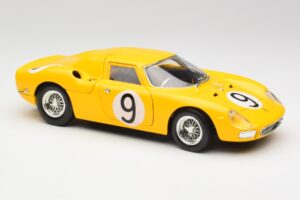 Ferrari 250 LM #21 M. Gregory / J. Rindt NART 24 Hours of Le Mans Winner 1965 Hot Wheels 1:18 25729 Metalas - nuotrauka 6 iš 8