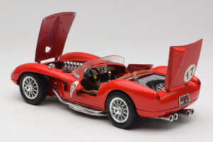 Ferrari 250 Testa Rossa #17 Raudonas 1957 Bburago 1:18 3007-R4 Metalas - nuotrauka 5 iš 8