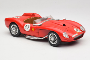 Ferrari 250 Testa Rossa #17 Raudonas 1957 Bburago 1:18 3007-R4 Metalas - nuotrauka 6 iš 8