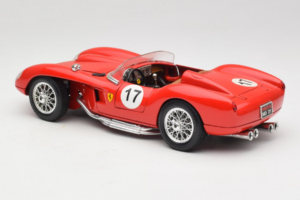 Ferrari 250 Testa Rossa #17 Raudonas 1957 Bburago 1:18 3007-R4 Metalas - nuotrauka 7 iš 8