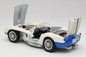 Ferrari 250 Testa Rossa #19 Baltas Replacement Box 1957 Bburago 1:18 3007-R5 Metalas - nuotrauka 5 iš 8