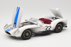 Ferrari 250 Testa Rossa #22 P. Hill / O. Gendebien 24 Hours of Le Mans 1958 Hot Wheels 1:18 29755 Metalas - nuotrauka 2 iš 8
